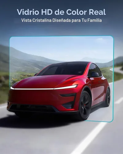 Vista 5 de 8" Rear Screen Protector for Tesla Model Y/Model 3/Model Y L Premium