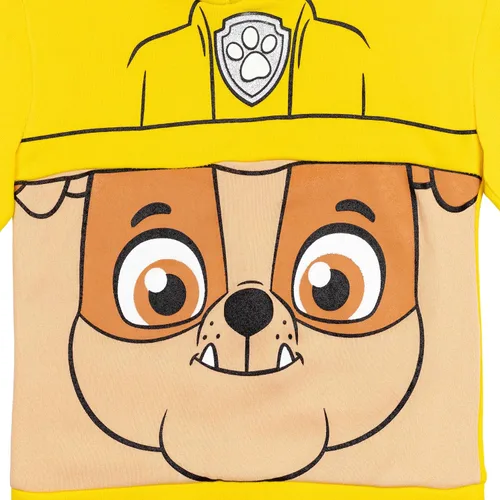 Vista 5 de Paw Patrol Chase Marshall Rubble Zuma - Sudadera con capucha de forro polar para niños pequeños