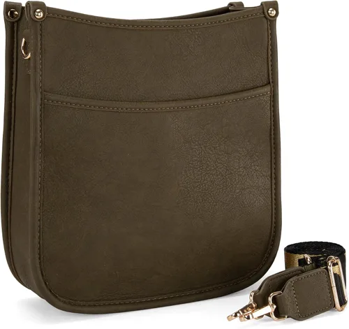 Vista 7 de Montana West Bolsos cruzados para mujer, diseño de moda, con correa ajustable para guitarra