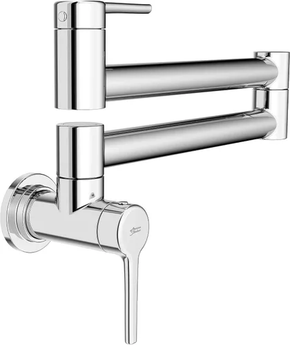 Vista 7 de American Standard 4803900.075 Studio S - Grifo de llenado de ollas de montaje en pared, acero inoxidable