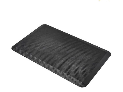 Vista 2 de Amazon Basics Tapete Rectangular Duradero Anti-Fatiga Ergo Comfort de Pie de 3/4", 32"x20", Negro