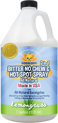 Vista 8 de Bodhi Dog Aerosol 2-en-1 sin masticar y para puntos calientes amargo - Remedio natural anti-mordedura mejor que la manzana amarga - Calma los puntos