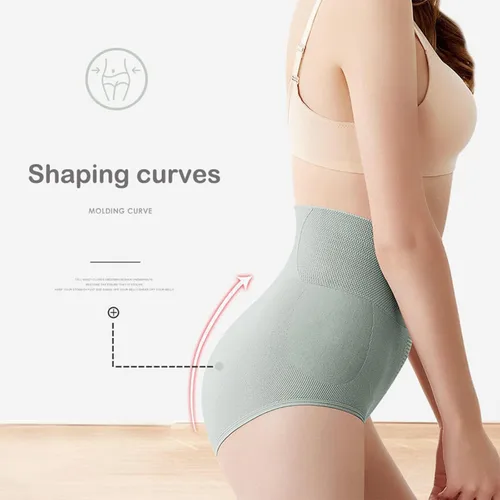 Vista 3 de Irasas Fatlos - Ropa interior de grafeno para mujer con control de abdomen de cintura alta