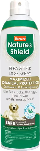 Vista 9 de Hartz Nature's Shield - Champú para perros Flea & Tick Protección botánica maximizada y prevención con aceites de canela, citronela y romero, 14
