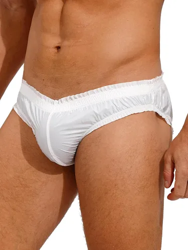 Vista 3 de dPois Calzoncillos de natación impermeables para hombre, ropa interior de natación, pantalones cortos