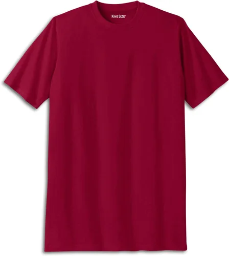 Vista 28 de KingSize Big & Tall - Camiseta ligera, sin encogimiento, con cuello redondo para hombre Gris Caliente Carbón