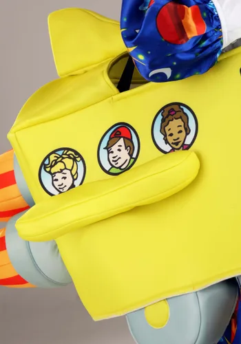 Vista 4 de Disfraz de Cohete Magic School Bus para Niños Multicolor