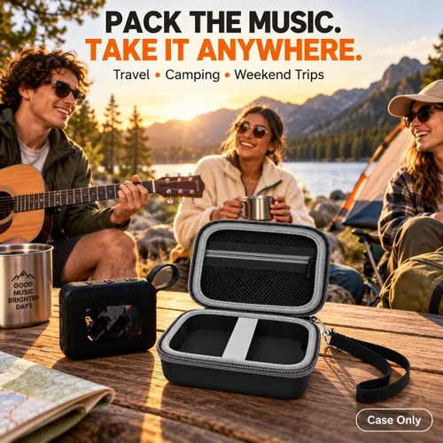 Vista 8 de Funda rígida para JBL Go 4/3 y Canon Ivy 2