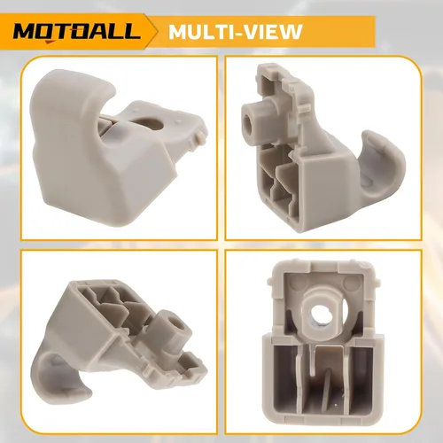 Vista 5 de MOTOALL Reemplazo de clips para visera solar para Tesla Model 3 2017-2020
