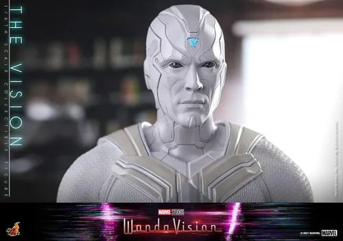 Vista 10 de Hot Toys 1:6 La Visión - WandaVision