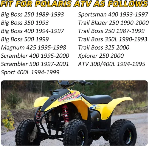 Vista 2 de Cilindro maestro de freno delantero para Polaris Trail Boss 250 350 TrailBlazer 250 Scrambler 400 500 Sportsman 400 Magnum 425 Big Boss 250 400