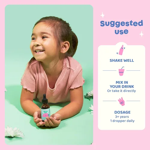 Vista 15 de JoySpring Burst B12 Drops - Complejo de vitamina B para niños con suplemento de metil B12 para apoyar el crecimiento y desarrollo saludables, gotas