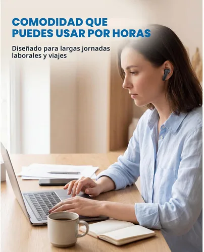 Vista 4 de TREBLAB Auriculares inalámbricos X8 True - Cancelación activa de ruido