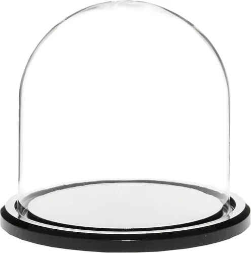 Vista 4 de Plymor Mini campana de cristal en forma de domo para exhibición, de 1.85 x 2.875 pulgadas