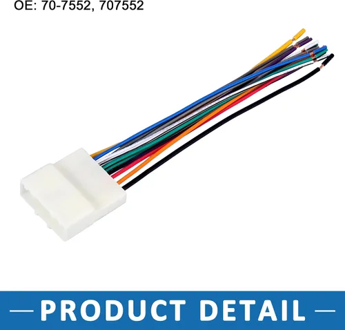 Vista 5 de Arnés de cableado estéreo del reproductor de CD del coche
