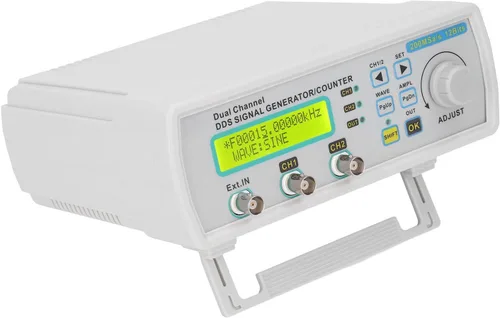 Vista 3 de Contador de generador DDS DC5V DDS generador de funciones programables de doble canal Medidor de frecuencia de forma de onda arbitraria