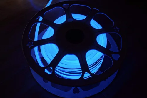 Vista 3 de Mini tira de luces LED de neón de bajo voltaje de 12 V, actualización 2835 120 LED/M, 100 pies/98.4 ft, luz de neón brillante duradera para barcos