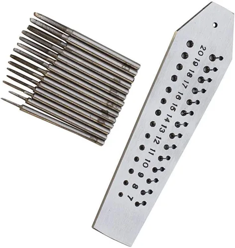 Vista 3 de EUROTOOL - Juego de mini grifos y troqueles, juego de 14 piezas TAP-135.00