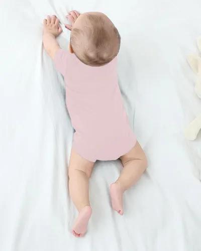 Vista 7 de GUISBY Body de manga corta para bebé, rayón de verano, recién nacido, niños y niñas, 0-24 meses