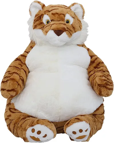 Vista 11 de Animales de peluche con peso de panda, 17 pulgadas, 3.5 libras, peluche de panda con peso grande, almohada de juguete de peluche con peso grande