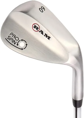 Vista 4 de Ram Golf Pro Spin 3 - Juego de cuña - 52° Gap, 56° Sand, 60° Lob Wedges - Mano derecha para hombre