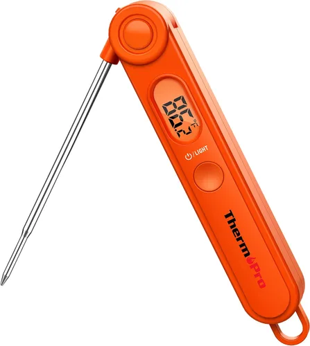 Vista 11 de TempPro TP03B Digital Meat Thermometer for Cooking, Instant Read Thermometer with Backlight, Kitchen Food Thermometer for Grill Smoker BBQ Oil Deep