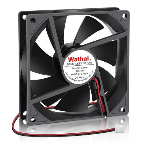 Vista 9 de Wathai Ventilador sin escobillas de 3.622 in 12 V DC Ventilador