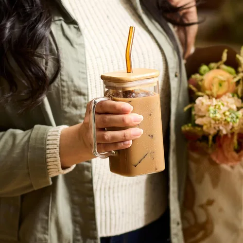 Vista 11 de Folgers Café instantáneo con sabor a vainilla francesa, 16 onzas (paquete de 6)
