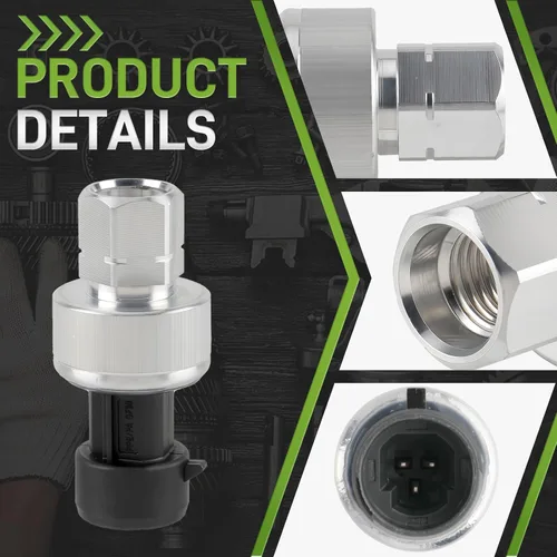 Vista 2 de Sensor refrigerante 13502759 13502759 de la presión de la CA 13587668 alto 13502759 Compatible con Buick 2003-2018 compatible con Cadillac