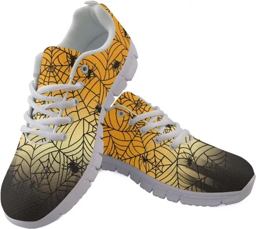 Vista 25 de HUGS IDEA Zapatos deportivos ligeros con patrón de enfermería para mujer Bandera estadounidense