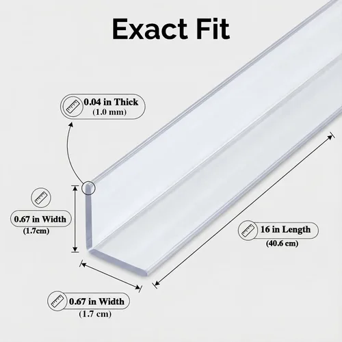 Vista 3 de Mini protectores de esquina autoadhesivos transparentes para pared, bonitos protectores de esquina y protector de bordes para marco de puerta