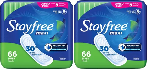Vista 15 de Toallitas Maxi de Stayfree, X07023, 66 unidades, 1, 1