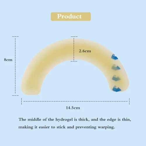 Vista 5 de 20PCS Ostomía Suministros Ostomía Barrera Tiras de Barrera Elástico para Bolsas de Colostomía