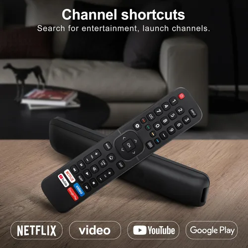 Vista 7 de para Hisense-TV-Remote Reemplazo, Control remoto universal para todos los televisores inteligentes Hisense【Paquete de 2】