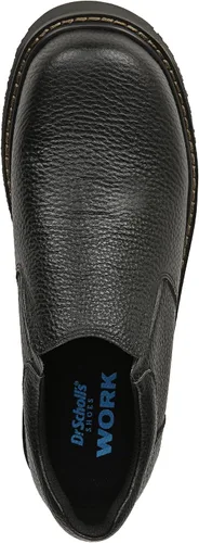 Vista 5 de Dr. Scholl's Shoes Winder II - Mocasines de trabajo antideslizantes para hombre Negro