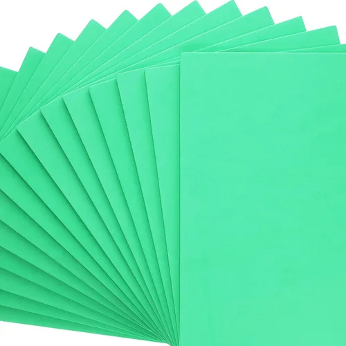 Vista 6 de EBL Foam Sheets 9x12" 0.236 in 15pc Verde