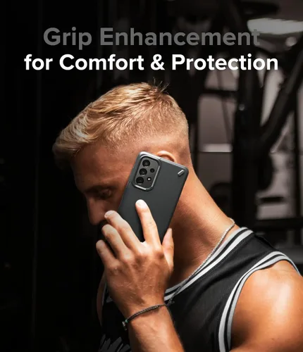Vista 9 de Ringke Onyx - Funda compatible con Samsung Galaxy A73 5G (2022), a prueba de golpes, resistente, antideslizante, flexible, funda de poliuretano