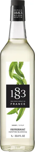 Vista 92 de 1883 Jarabe de Amaretto para bebidas, fabricado en Francia, botella de plástico de 1 litro