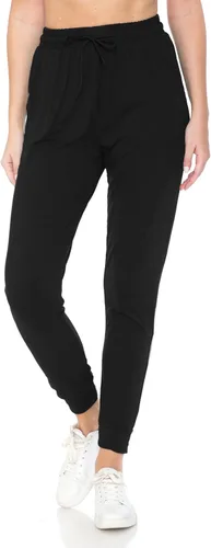 Vista 2 de Leggings Depot - Pantalones deportivos de calce relajado para mujer, con bolsillos y puños, ideales para yoga y entrenamiento