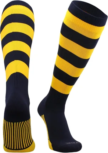 Vista 21 de TCK Winger Hoop - Calcetines de rugby con rayas para hombre