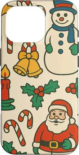 Vista 20 de Patrón retro de los años 90, decoración nostálgica de vacaciones para iPhone 16