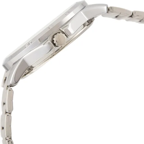 Vista 3 de Casio MTP-V004D-7B Reloj de acero inoxidable con esfera blanca, plateado, Casual