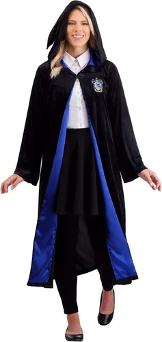 Vista 9 de Harry Potter Plus Size Robe, Deluxe Hogwarts House Themed Robes for Adults, Wizarding World Costume Dress Up