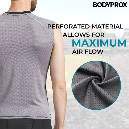 Vista 3 de BODYPROX Camiseta protectora de pecho de béisbol