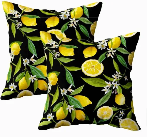Vista 9 de Fundas de almohada decorativas de 16 x 16 pulgadas, patrón blanco y negro de tablero de ajedrez para sofá, fundas de cojín de granja para decoración