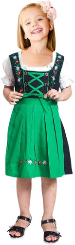 Vista 8 de Niños Dirndl Dik07 3 piezas talla 10, Oktoberfest drindle-s dress-es traje-s