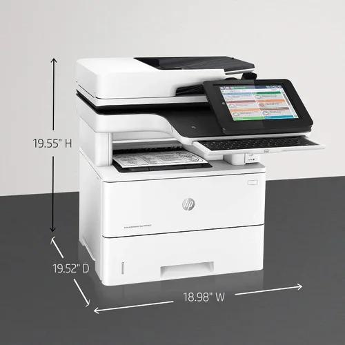 Vista 2 de HP LaserJet Enterprise Flow MFP M527z Wireless Multifunción, copia/fax/impresión/escaneo F2A78A BGJ (renovado)