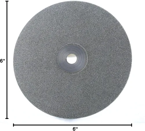 Vista 10 de Drilax Disco de regazo plano de diamante de 6 pulgadas, grano 80