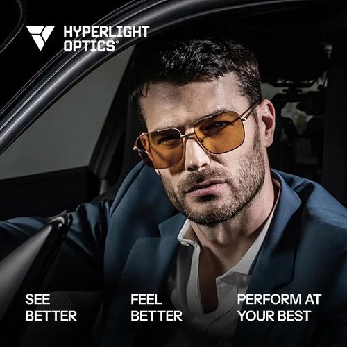 Vista 7 de Hyperlight Aviator Red Fullerene C60 UV & bluelight - Lentes de sol de lujo unisex para mujer, gafas de sol de diseño para hombres. Gafas de sol