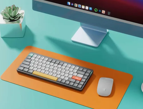 Vista 4 de nuphy Air75 Mechanical Keyboard 75 Low Profile Wireless Keyboard Supports Bluetooth 50 24G and Wired Connection Compatible with Windows and Mac